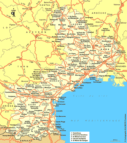 carte Languedoc