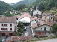 Le village de Banca vue depuis l'hôtel